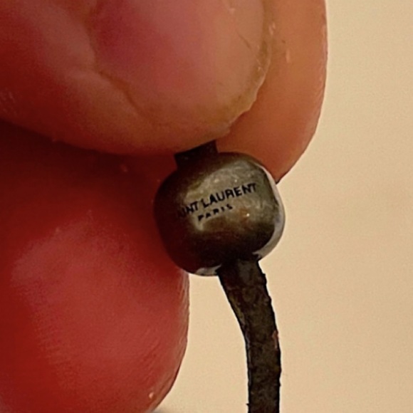 Authentic Saint Laurent Hedi Slimane 05 SS Bohemian Collection Stone Necklace - Picture 6 of 7